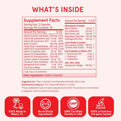 Rose & Root Menopause Strength Formula
